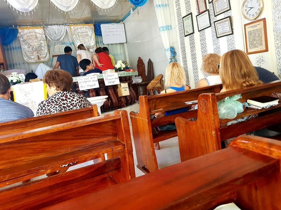 Лечебна сесия в духовния център